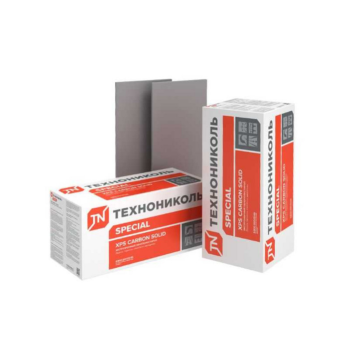 Экструдированный пенополистирол Технониколь XPS CARBON SOLID ТИП Б 60х580х1180-L
